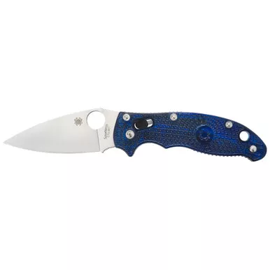SPYDERCO MANIX2 BLUE FRCP PLAIN