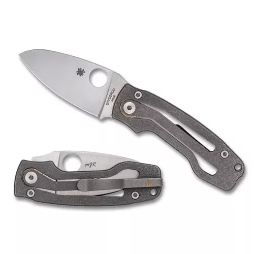 SPYDERCO PITS 2 SLIPIT TI 2.74" GRY