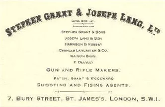 Stephen Grant & Lang Label