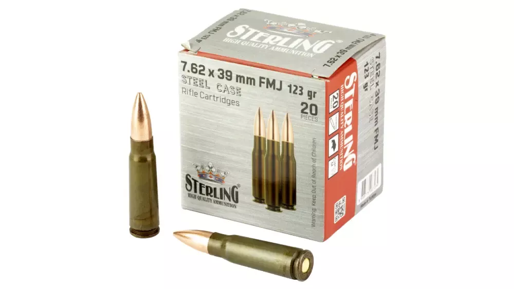 STERLING SC 762X39 123GR FMJ