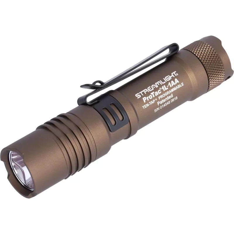 Streamlight ProTac 1L-1AA, Flashlight, Coyote, Aluminum, 350