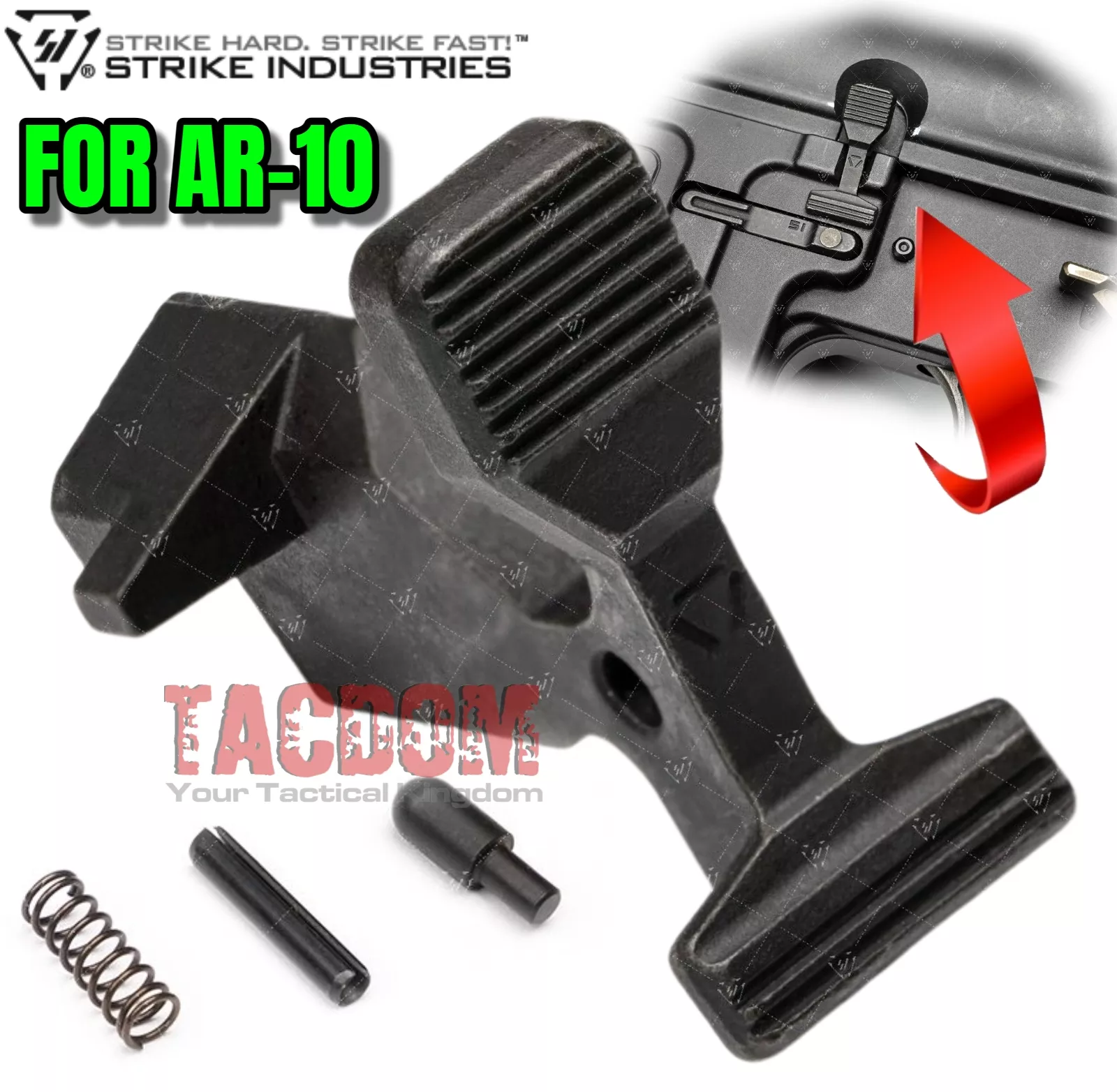Strike Industries Enhanced Bolt Catch AR-10 AR10 .308 EBC