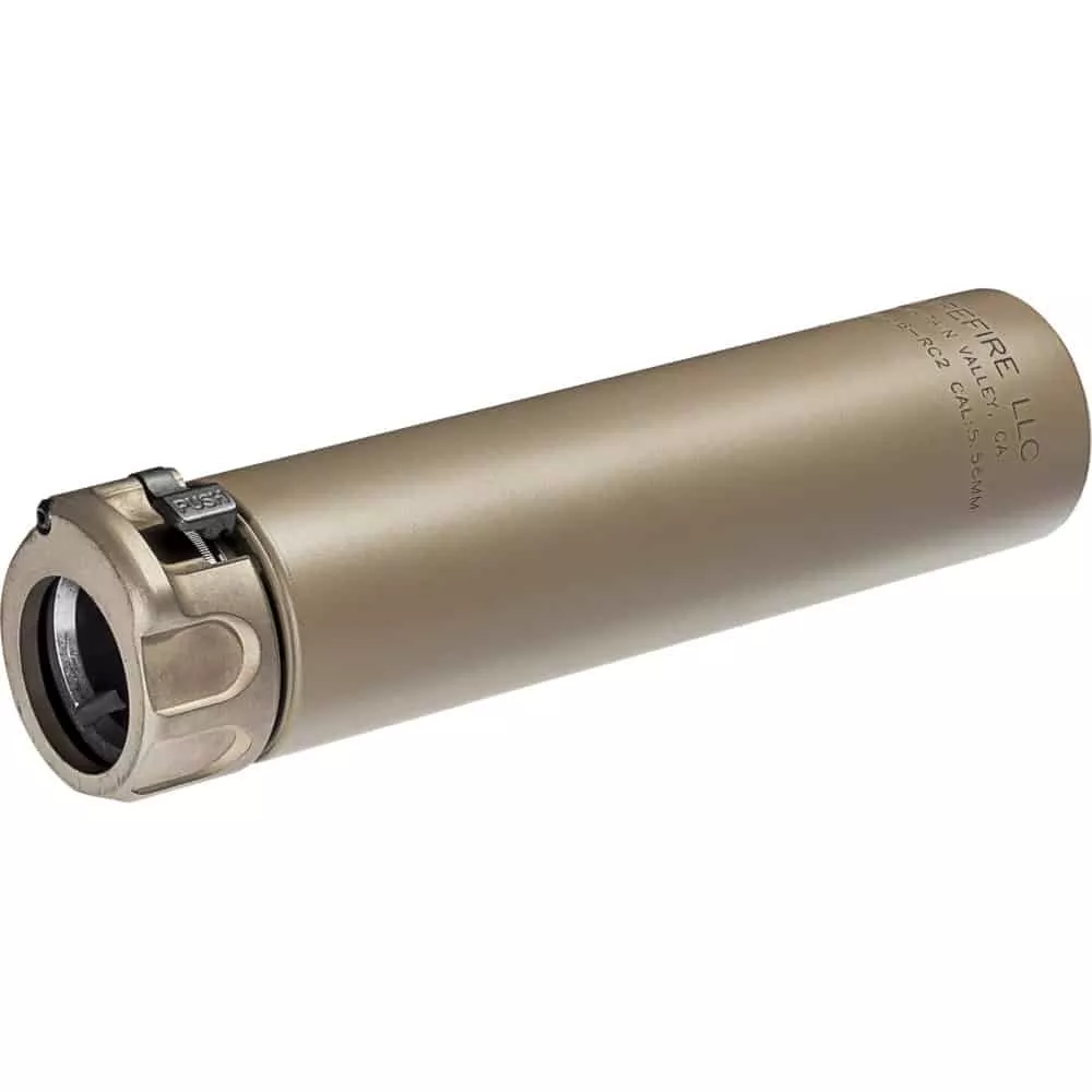 Surefire SOCOM556 RC2 Suppressor – Dark Earth