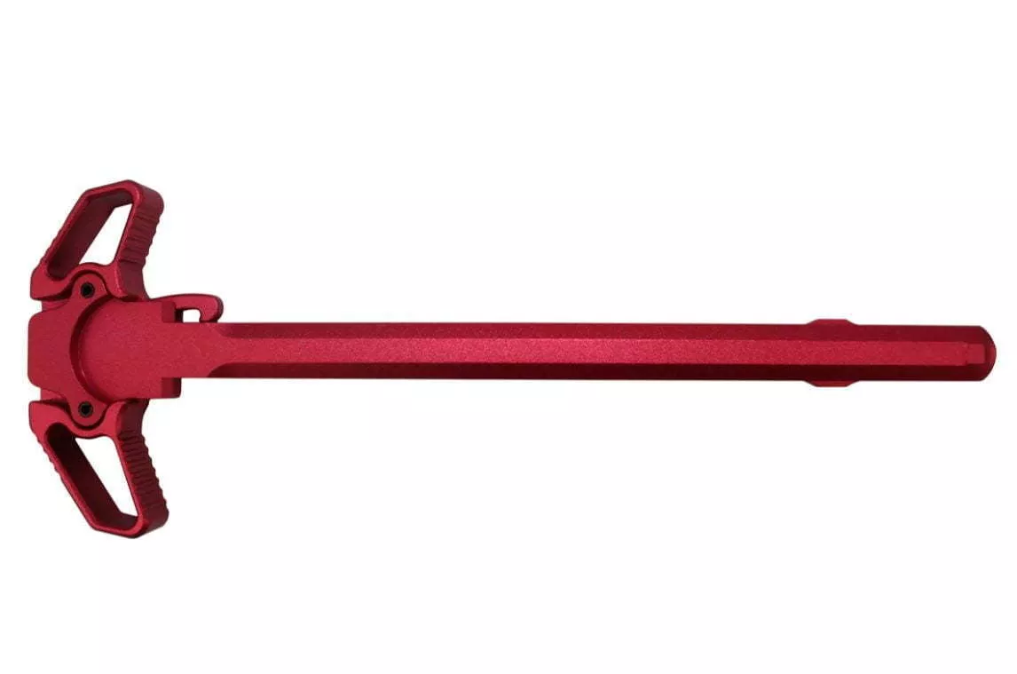 Suregrip AR-15 Red Ambidextrous Charging Handle
