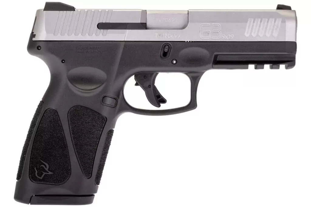 TAURUS G3 9MM SS/BLK 4″ 10+1