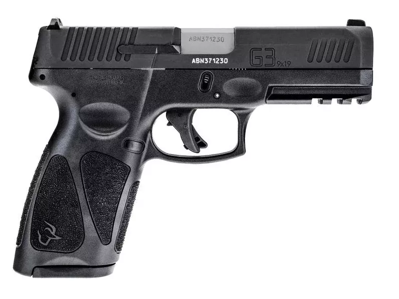 TAURUS G3 SR 9MM BLK 4″ 17+1 NMS