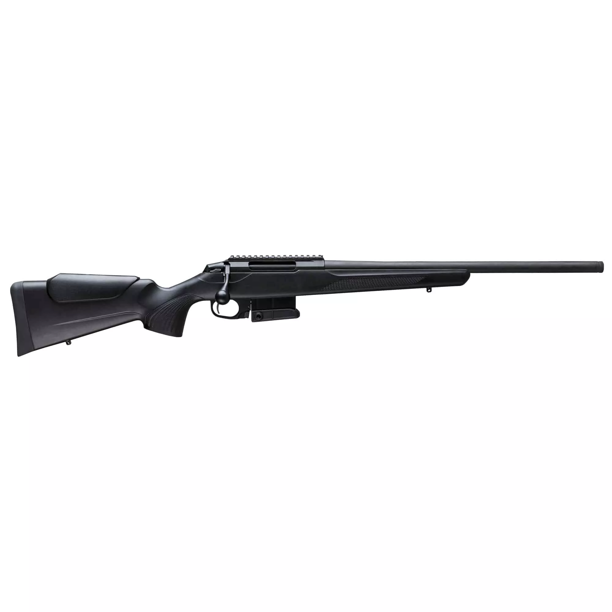 Tikka T3X Compact 6.5CM 24″ Threaded Bolt-Action Rifle – Black