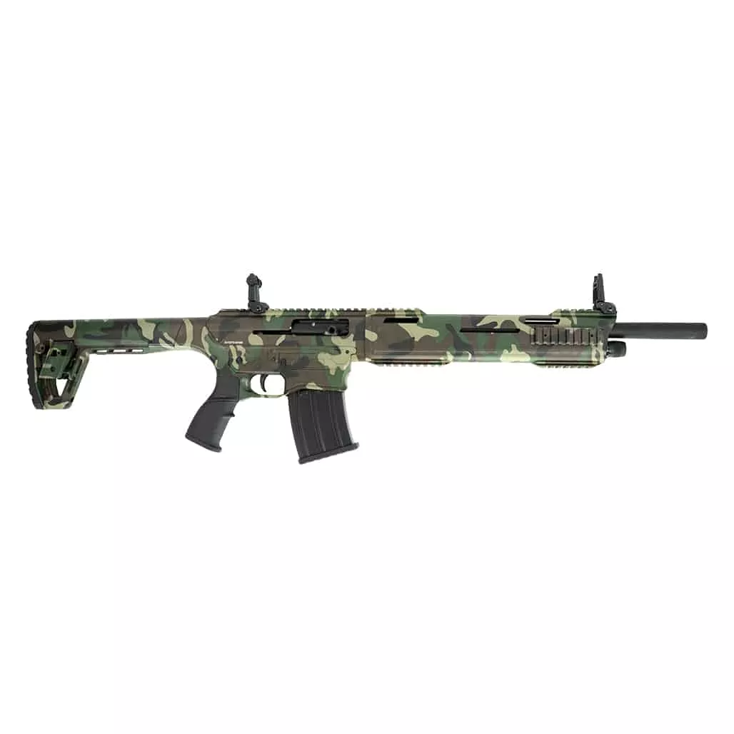 Tokarev TAR 12GA Semi-Auto Shotgun – M81 Camo