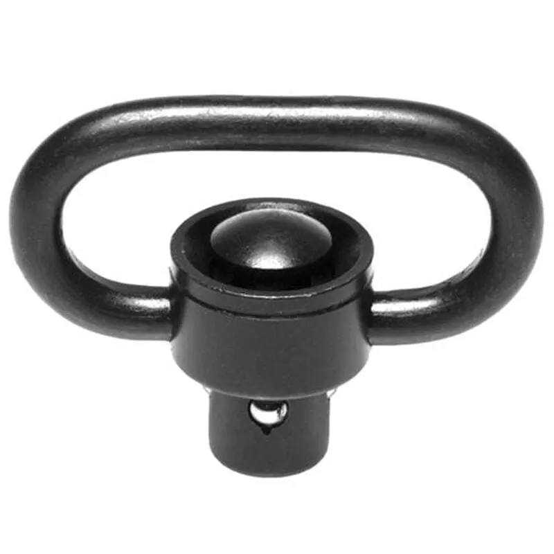 Troy Quick Detach Sling Swivel Stainless Steel Black SMOU-SS