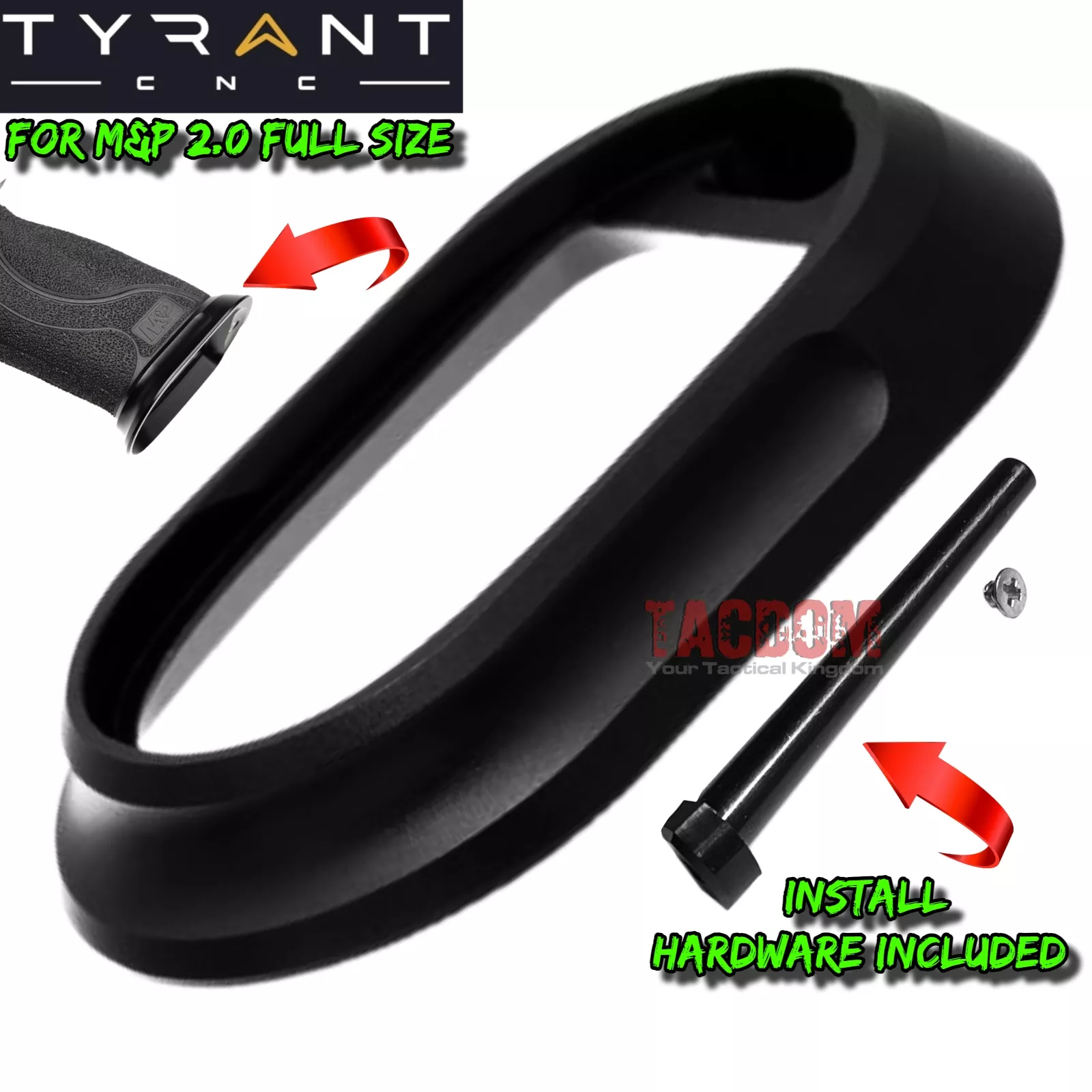 TYRANT DESIGNS Magwell for S&W FULL SIZE M&P 2.0 BLACK