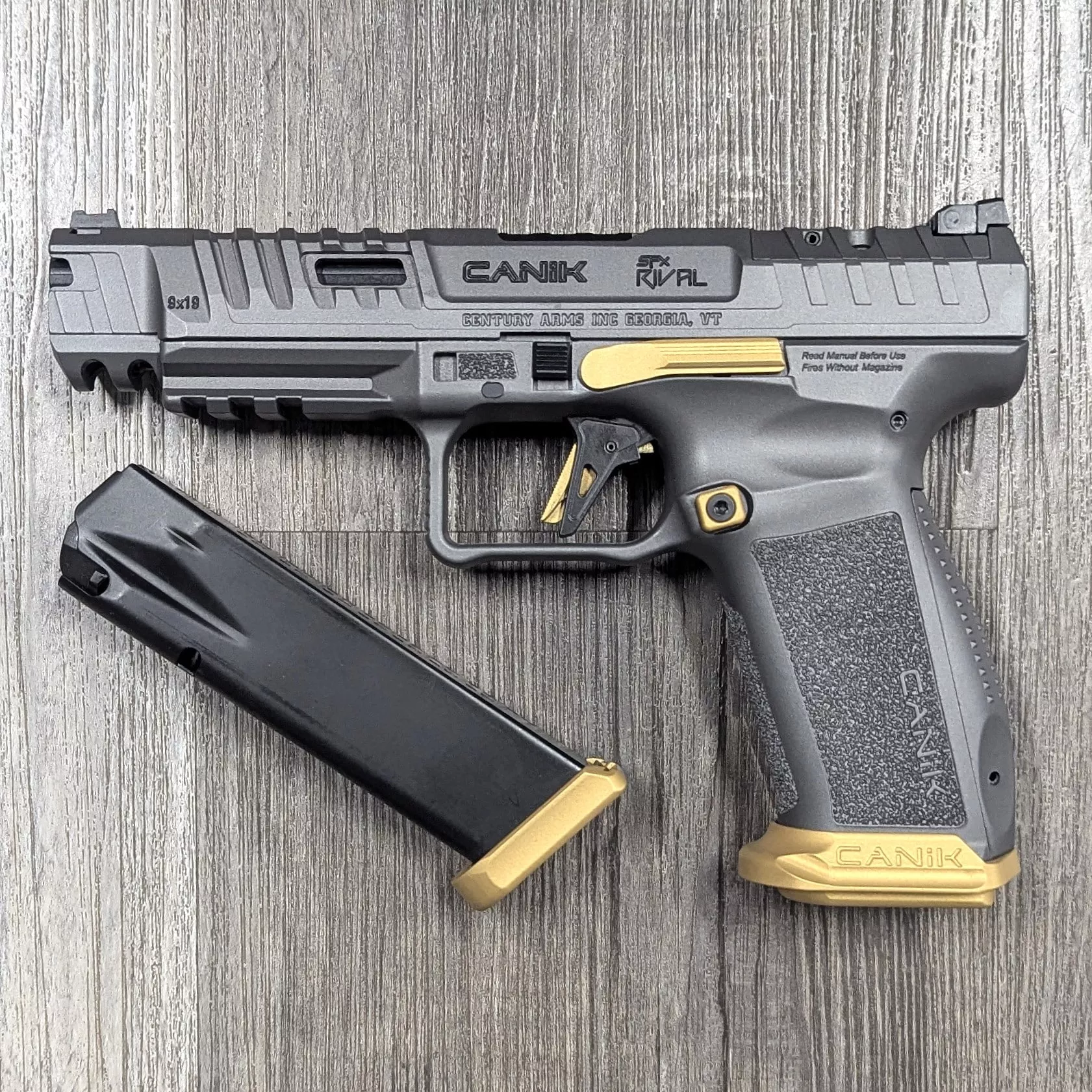 Used Canik SFX Rival 9mm Pistol – Grey