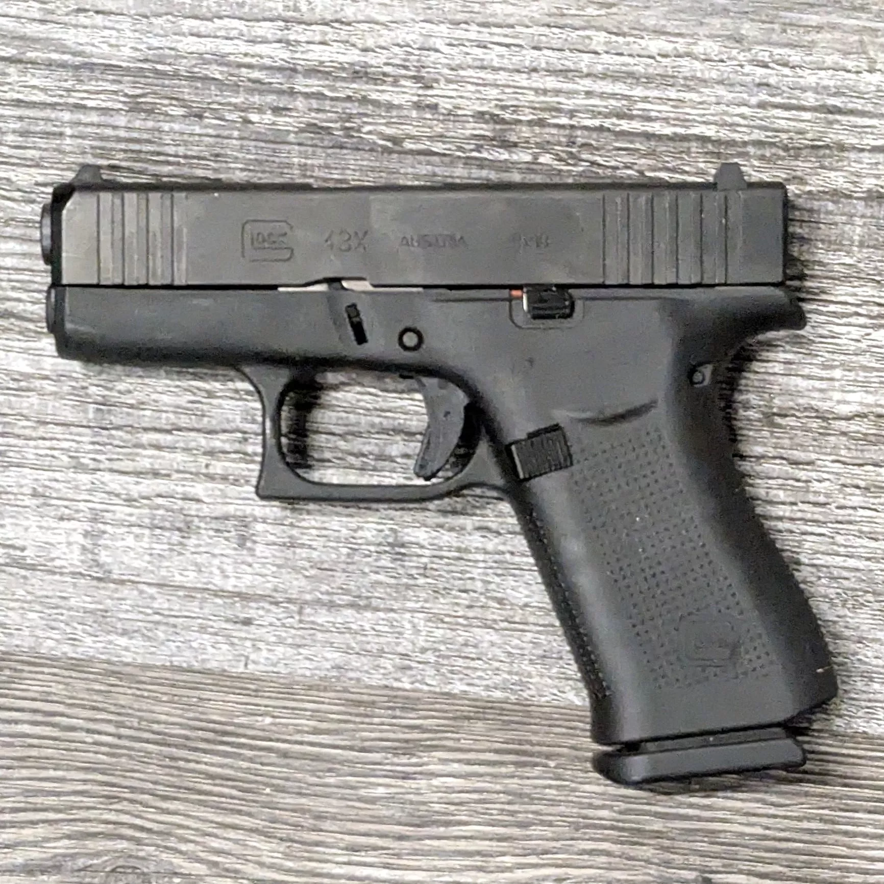 Used Glock 43X 9mm 3.41″ Pistol