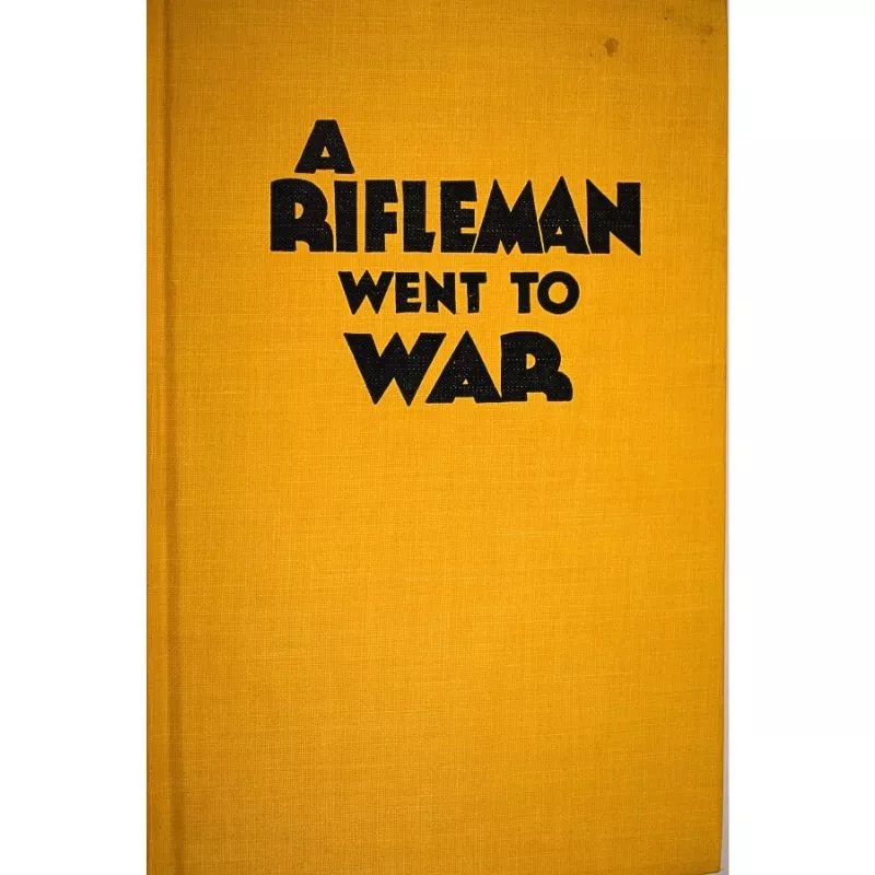 USED A RIFLEMAN WENT TO WAR