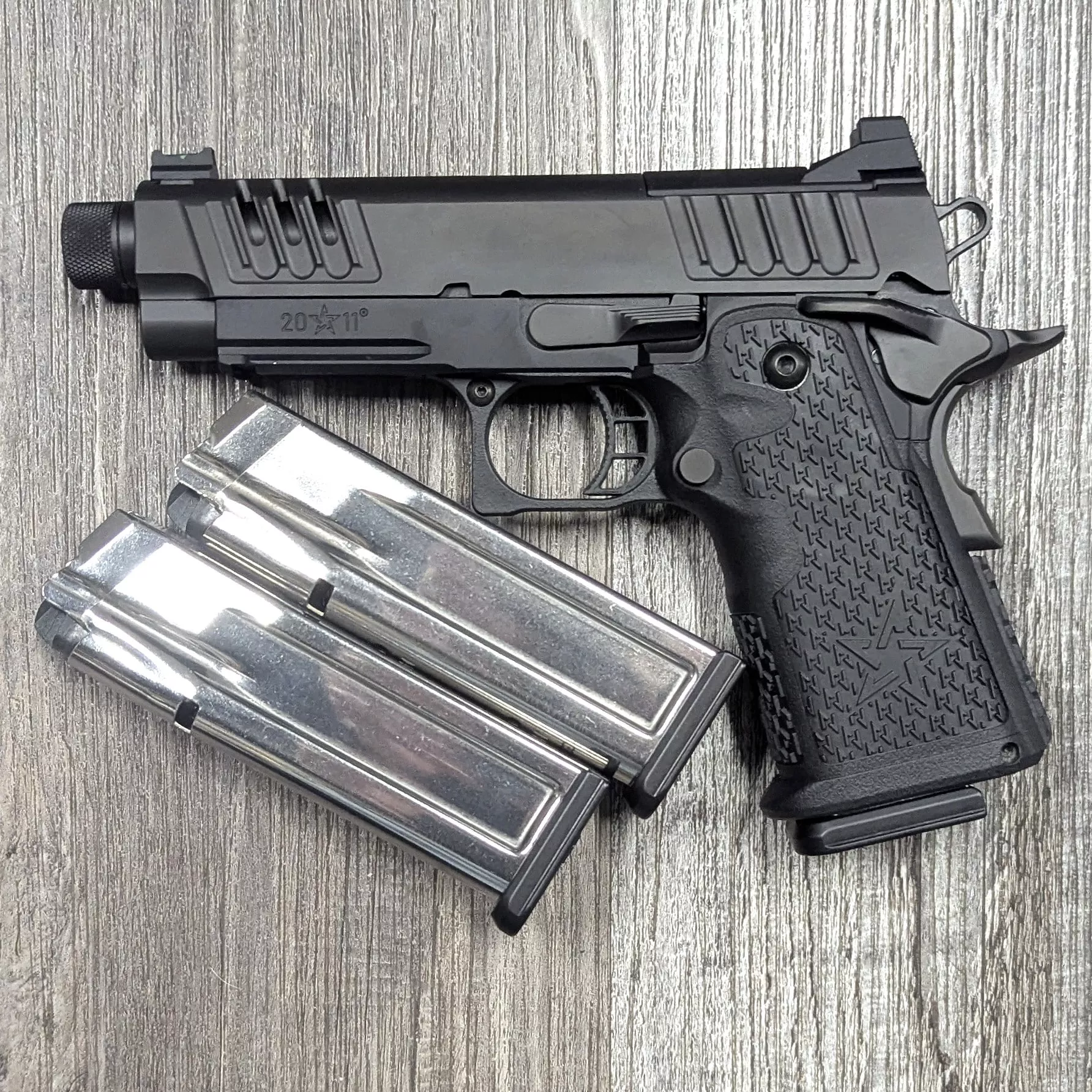 Used Staccato C2 DLC X-Series 9mm 4.5″ Threaded Pistol