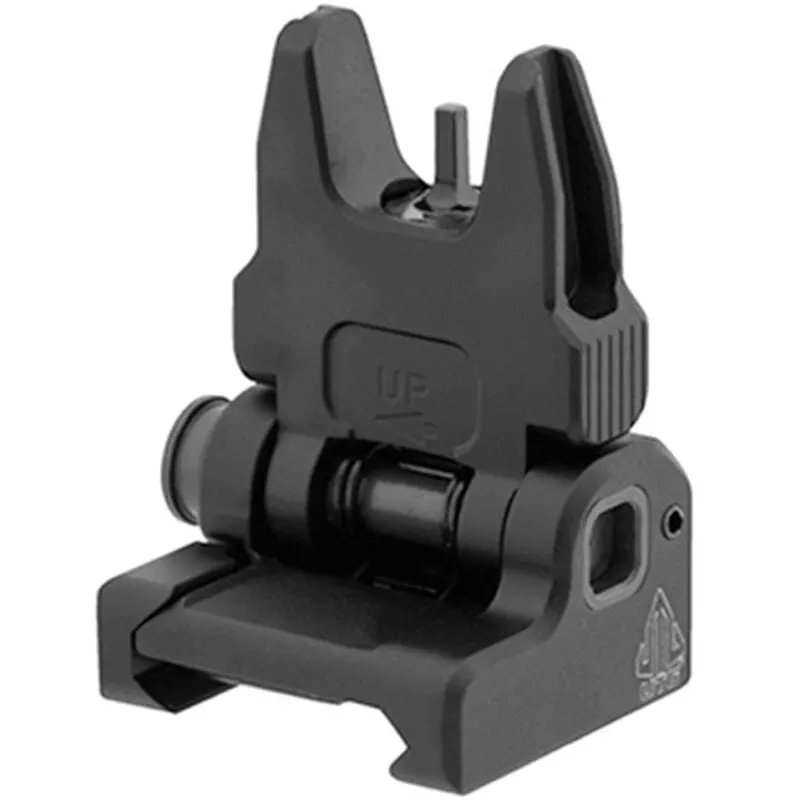 UTG ACCU-SYNC Spring-loaded AR-15 Flip-up Front Sight, Black