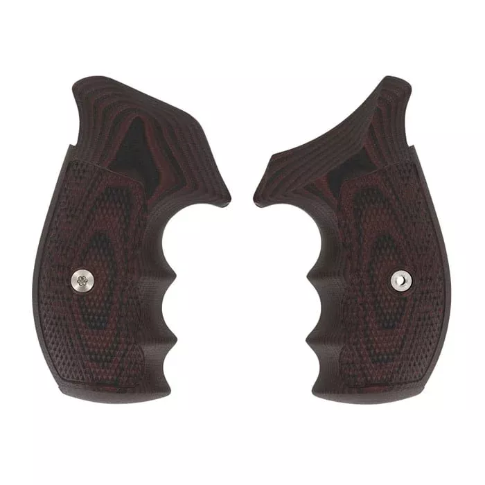 VZ GRIPS – S&W N – Frame,Tac Diamond,Square Butt,Black Cherry