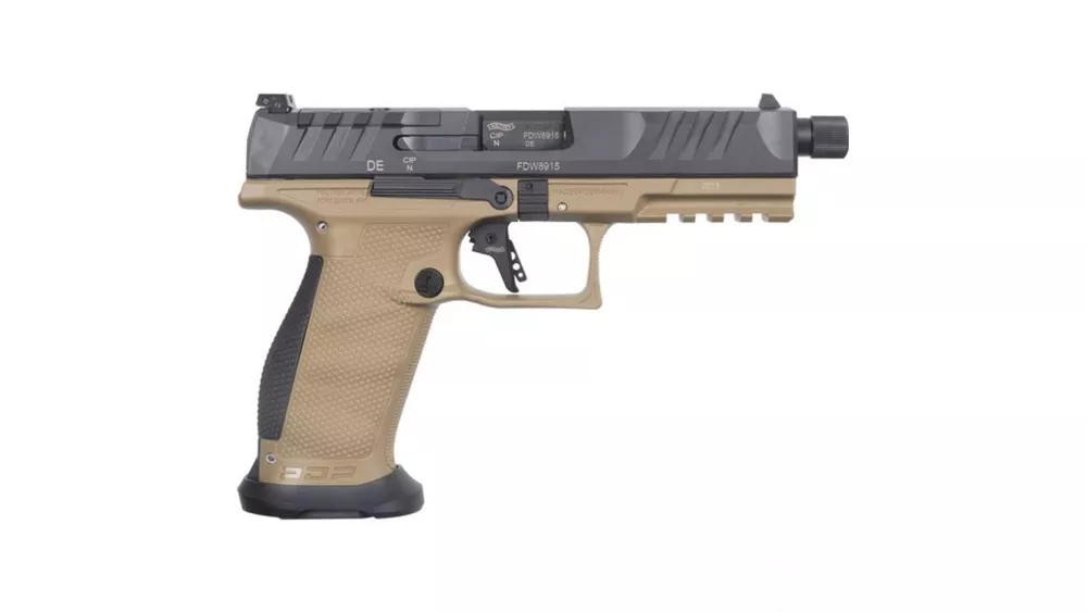 Walther PDP Compact Handgun 9mm Luger 18rd Magazines (3) 4.6″ Barrel FDE Optic Ready