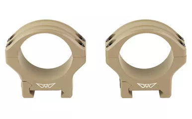 WARNE HYPERLITE 34MM LOW RINGS DE – Matte Finish, Flat Dark Earth