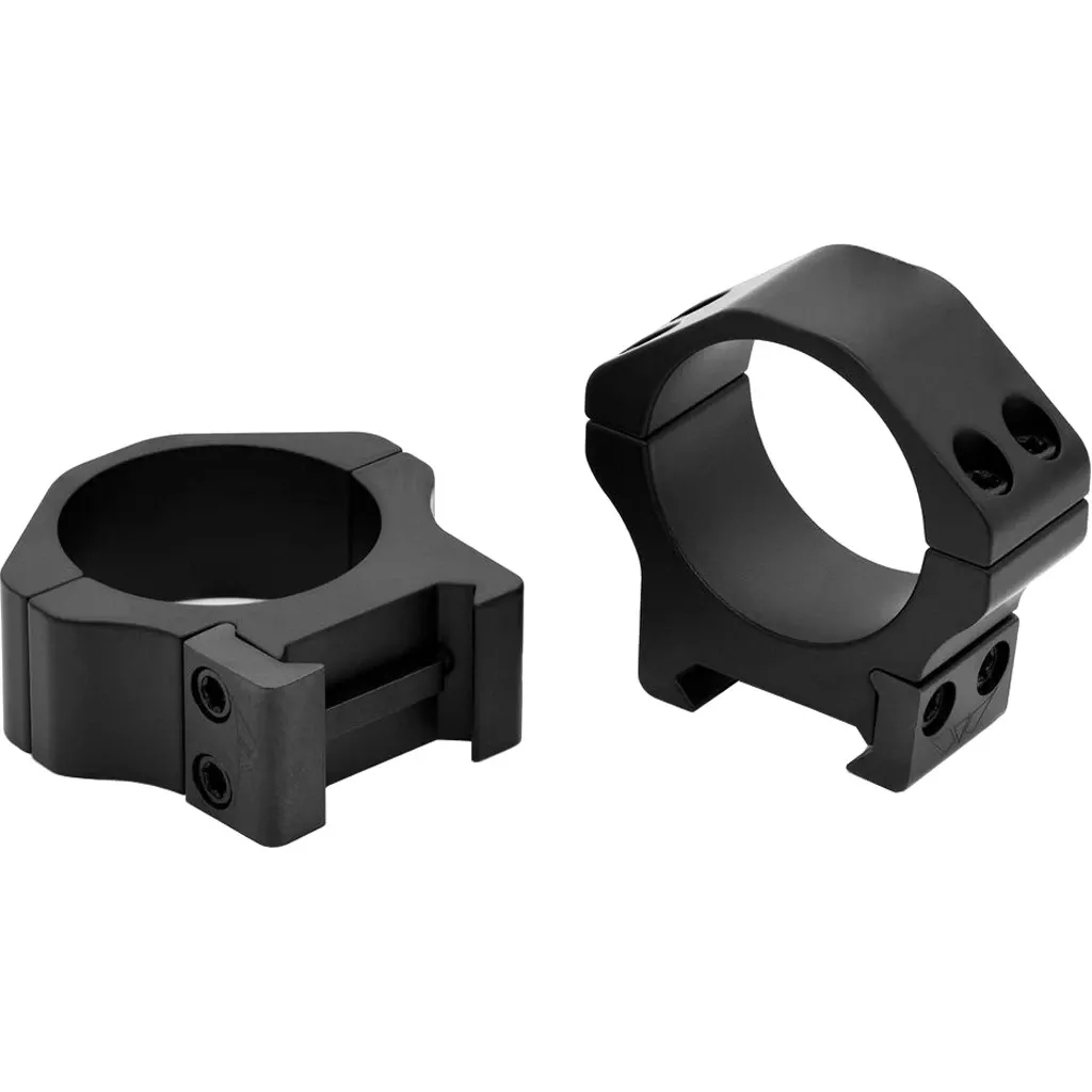 Warne Maxima Horizontal PA Scope Rings Matte Black 34mm Low