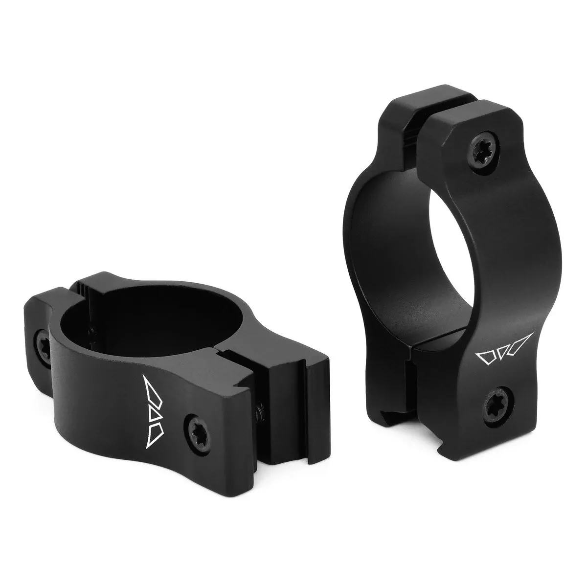 Warne Vapor 2-Piece Rimfire Scope Rings 1” Medium – Anodized