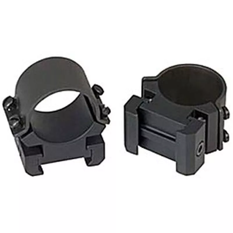 Weaver 1" Sure Grip Rings High Adjustable Windage Black Matt