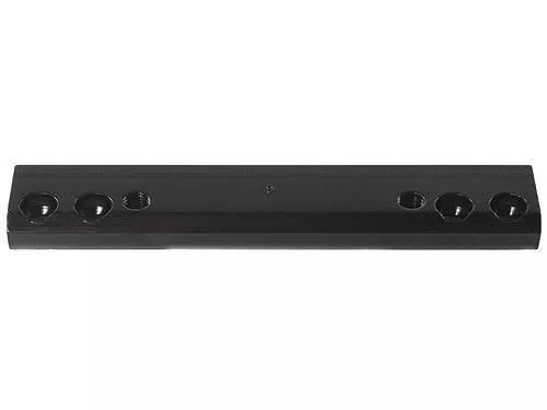 Weaver Detachable Side Mount Aluminum Scope Base – Matte Black – #2 – Krag