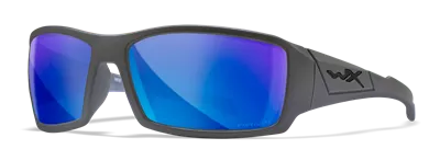 WILEY X TWISTED - MATTE GRAPHITE FRAME - CAPTIVATE™ POLARIZED BLUE MIRROR LENS