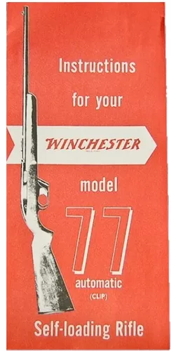 Winchester Model 77 Instructions